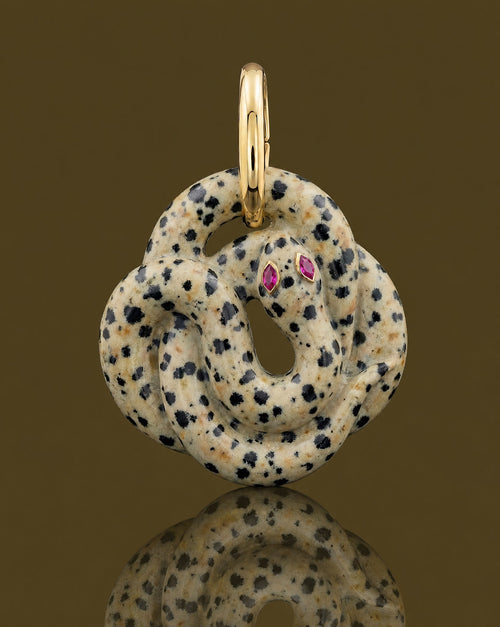 Serpent Jaspe Dalmatien — CARO PETRA